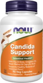 Candida Support - 90 Cápsulas - NOW
