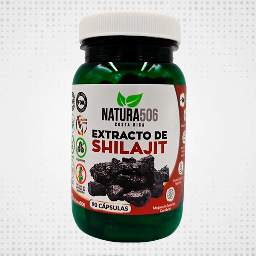 Extracto_Shilajit EXTRACTO SHILAJIT 500 MG X90 Caps - Natura506 - Imagen 1
