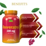 RESVERATROL 500 MG X60 - ALFA VITAMINS