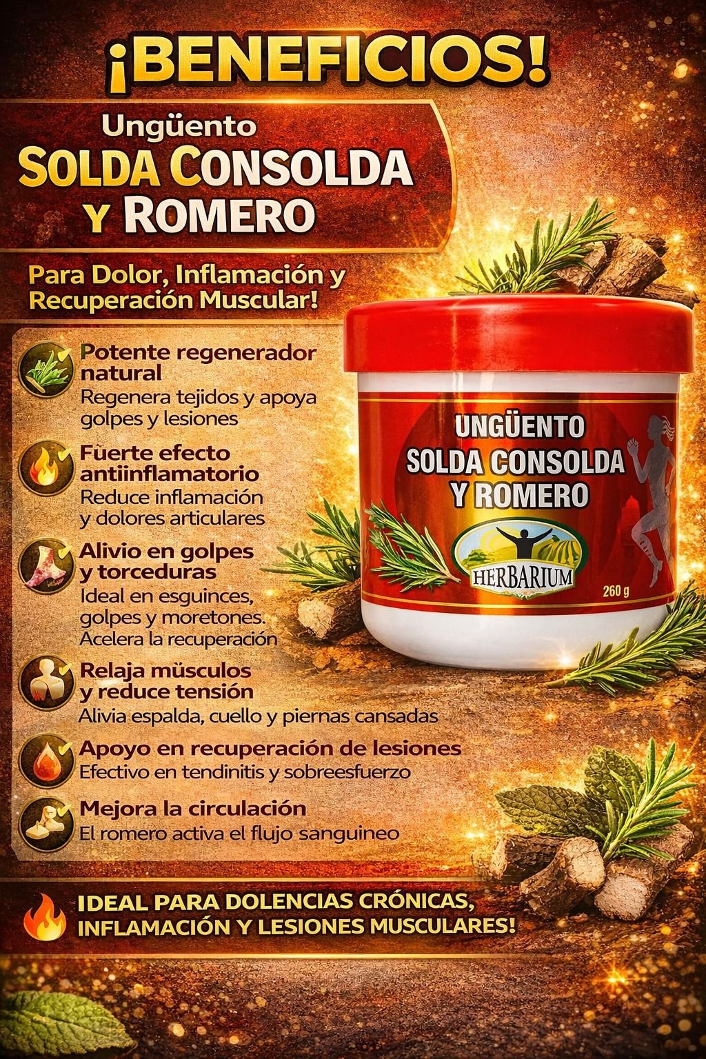 Solda_consolda_Romero_Herbarium Ungüento de Solda Consolda y Romero - Herbarium - Imagen 1