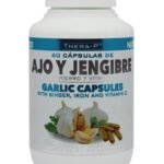 Ajo y Jengibre + Hierro y Vitamina C - 60 Cápsulas - Thera-P