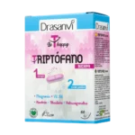 TRIPTOFANO x60 Caps - Magnesio, B6, Ashwagandha, Rhodiola y Azafran - DRASANVI