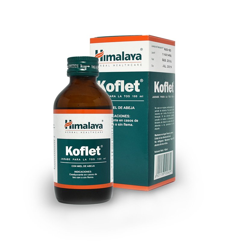 koflet_jarabe KOFLET JaRabe 100 ml - HIMALAYA - Imagen 1
